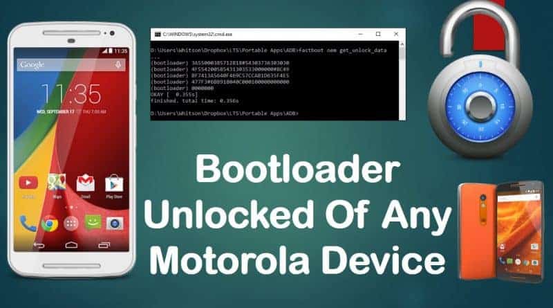 moto bootloader unlock tool